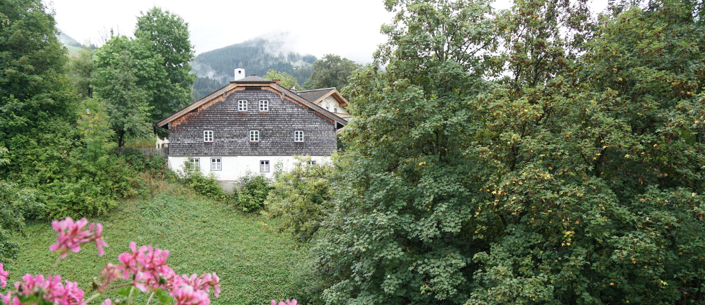 View from balcony with Waggerlhaus